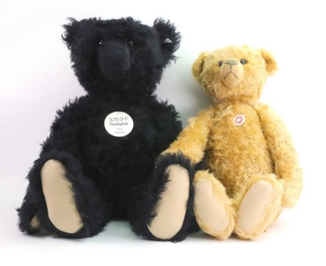 A modern Steiff Teddy bear, 1912 replica, 70cm, with original box, together with another modern Steiff bear Barle 43, PAB 190