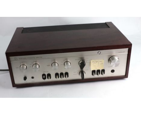 A Luxman 507X solid state integrated amplifier, SQ507x, serial no. 10614876P.