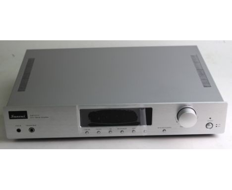 A Sansui SAP 201Y stereo integrated amplifier with DAC, in original box and a Sansui stereophonic amplifier, model AU-70 (2).