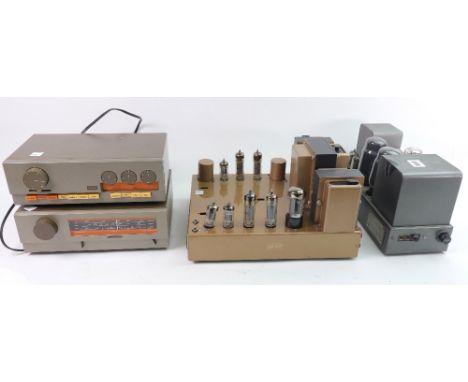 The Quad II amplifier and a LEAK stereo 20, together with two Quad Tuners (4).