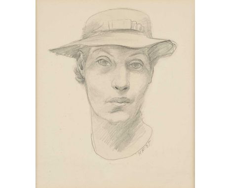 ⊕ PORTRAIT OF SIDONIE, THE ARTIST'S WIFEsigned with initials and dated 35 lower rightpencil on paper17.5 x 13.5cm; 7 x 6 3/4i