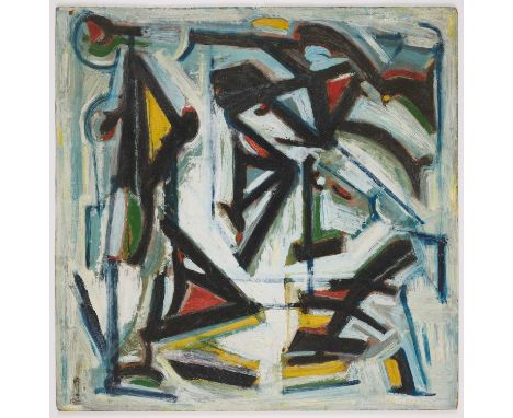 ⊕ FLIGHT OF BIRDSsigned and titled LEO DAVY / Flight of BIRDS on the reverse oil on board45 x 45 cm; 17 3/4 x 17 3/4inunframe