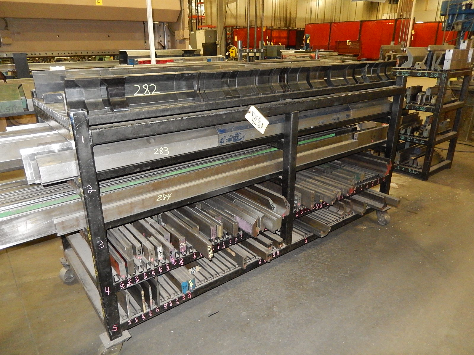 Custom Press Brake Die Storage Rack