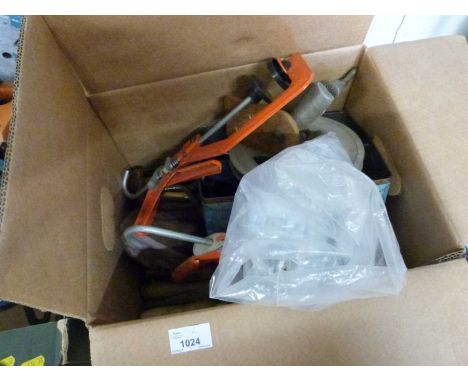 Box of various tools