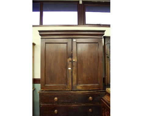 Victorian press cupboard