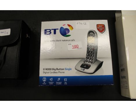 Digital Cordless Phone, BT 4000 Big Button