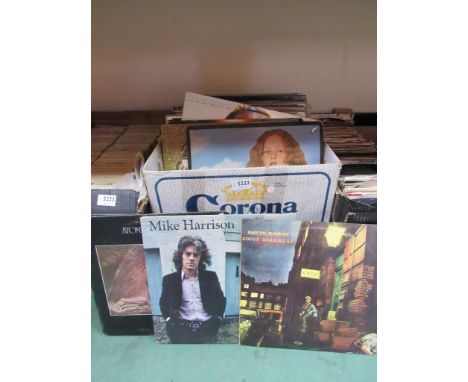 A collection of predominantly 60's and 70's LPs including Mike Harrison, Bonzo Dog Band, David Bowie, The Doors, Bruce Spring