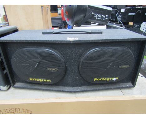 A Portogram speaker