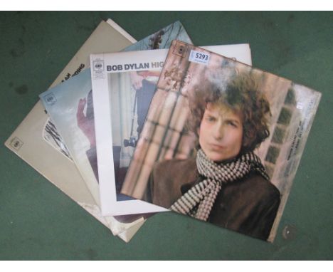 BOB DYLAN: Four LPs to include 'Blonde On Blonde', 'John Wesley Harding', 'Highway 61 Revisited' and 'Nashville Skyline'