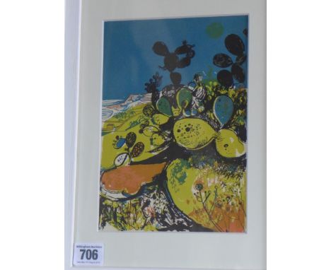 John Minton 1948 Lithograph - Corsica 