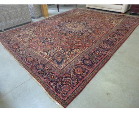 A Heriz carpet - 4.00 m x 3.50 m 