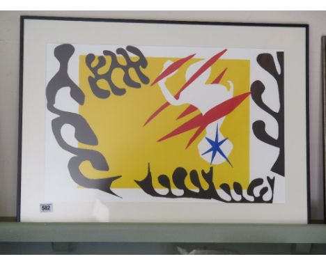 Henri Matisse Jazz Suite Lithograph Limited Edition 1500 - 2004 - printed by Mourot le Cauchemar dr L'Elephant Blanc - unsign