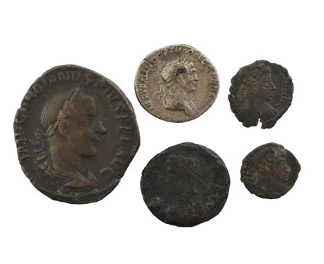 Roman Imperial, Gordian III (AD238-244) sestertius, (31mm, 21.58g), rev. FORTVNA REDVX, Fortuna seated left holding rudder an