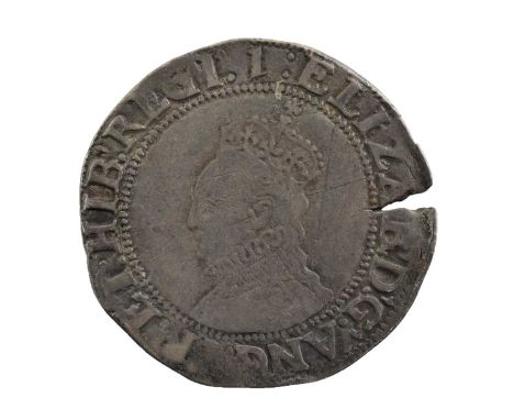 Elizabeth I, Shilling 1601-2 (31mm, 5.76g), seventh issue 1601-2, mm 1, obv. crowned bust left, rev. long cross fourchée divi