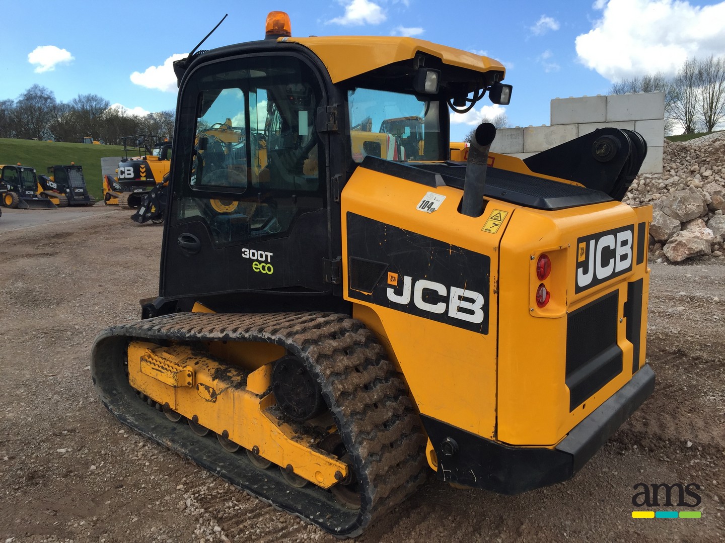2014, JCB 300T Skid Steer Loader, Serial No. 2197050 c/w 450mm Rubber