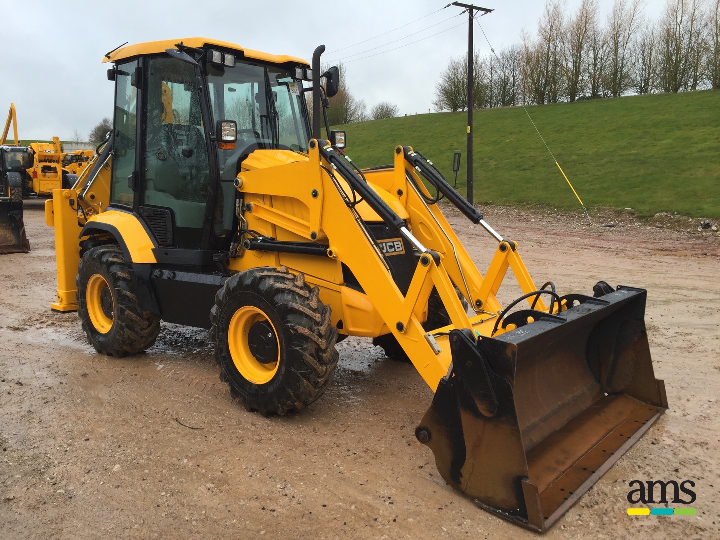 2015, JCB 3CX Compact Backhoe Loader, Serial No. 2454202 c/w 55kw, Hydrostatic Transmission, Serv