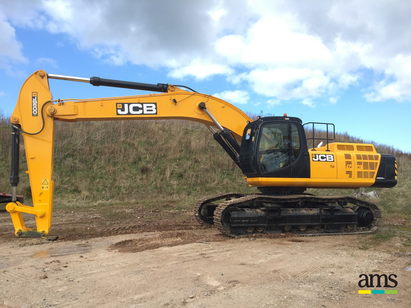 09 Jcb Js500 Excavator Serial No C W Standard Tier 2 Engine Variable Under Carriage