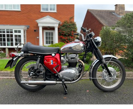 BSA A65 Lightning motorcycle. 1966. 650ccFrame no. A654 LA4711YEngine no. A65 LA4711YRuns and rides, last ridden in Oct 2023.