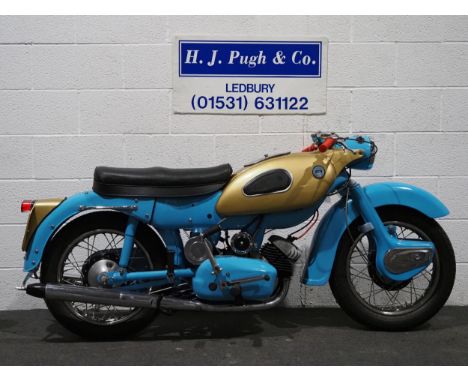 Ariel Super Arrow motorcycle. 1961. 250cc. Frame No. T20404GEngine No. T20404GRestored in early 2023, was running when comple