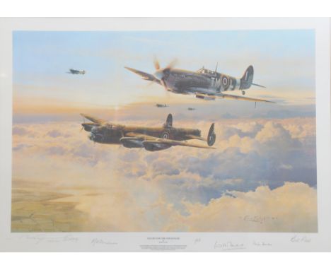 Robert Taylor "Escort for the Straggler"
Number 67 of a limited edition of 600 copies with seven pencil signatures including 