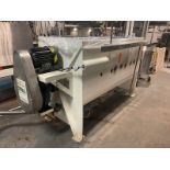 Mild Steel Ribbon Blender, with Ball 3 hp Drive, Compartment Dims.: Approx. 84 In. L x 34-1/2 In. W