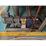 VIKING 1.5 hp Positive Displacement Pump, mod. RS2, ser. 25380/A/03, with Motor, Mounted on S/S