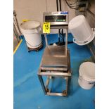METTLER TOLEDO mod. ID1 Plus Compact S/S Platform Scale, with Approx. 13-1/2 In. L x 11 In. S/S Plat