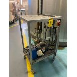 AMT Water 3/4 hp Pump, with 3450 RPM Motor, with S/S Portable Cart (LOCATED IN SAINT-LAMBERT, QC)