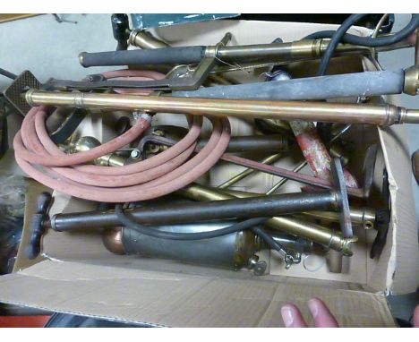 A collection pumps and tools 