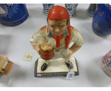 Carltonware Pick Flowers Brewmaster figure stamped 2583