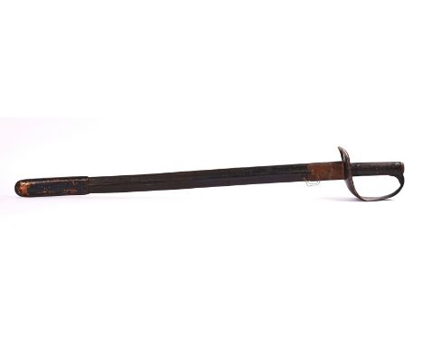 A VICTORIAN OTHER RANKS REGULATION SWORDBy Mole, BirminghamBased on the cavalry trooper's patterns of 1885/1890, the 70cm bla