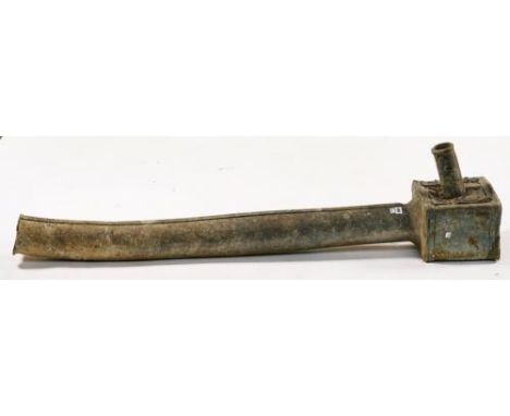 A GEORGE III LEAD WATER CISTERNDated 179330cm wide; 160cm highCondition report:- Lead pipe is slightly bent at the bottom oth
