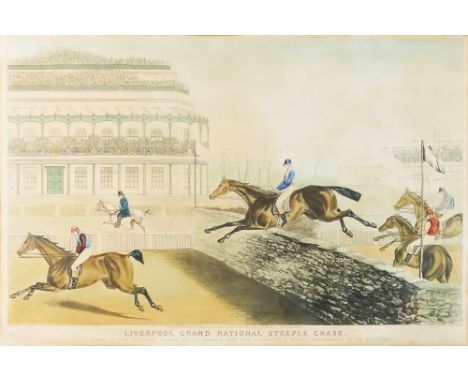 AFTER GEORGE HENRY LAPORTELiverpool Grand National Steeple Chase; and a companion, a pairengravings by R. G. & A. W. Reeve, p