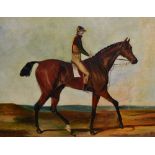 J.Baldwin (19th Century, British), 'The Colonel', an equestrian portrait, signed to the lower