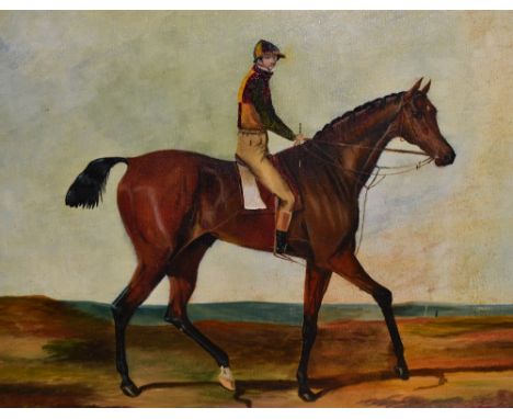 J.Baldwin (19th Century, British), 'The Colonel', an equestrian portrait, signed to the lower left, framed, measuring 51cm x 