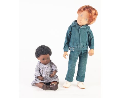 BOXED SASHA DOLL, 'GREGOR REDHEAD LORD' No. 132, good with  RELATED CATALOGUE AND NEW ISSUE LEAFLET, box tatty and torn and  