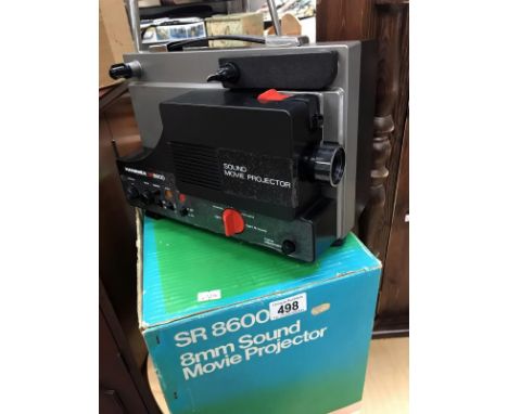 A Hanimex SR 8600 8mm Sound Movie projector