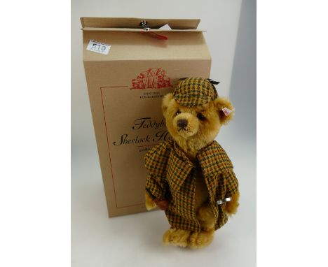 Steiff Bear Sherlock Holmes, Boxed