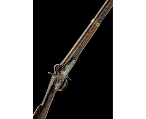 A RUSSIAN .700 PERCUSSION MODEL 1840 TULA ARSENAL SERVICE MUSKET, serial no. 6799, dated for 1843 and adapted from the earlie