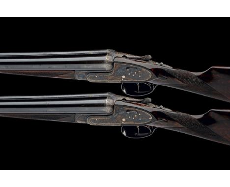 AYA A PAIR OF 12-BORE 'NO.1 MODEL' HAND-DETACHABLE SIDELOCK EJECTORS, serial no. 602283 / 4, dated 1993, 28in. nitro chopperl