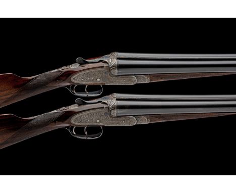 WILLIAM EVANS A PAIR OF 12-BORE SIDELOCK EJECTORS, serial no. 17830 / 1, for 1937, 28in. nitro barrels (No.1 London reproved 