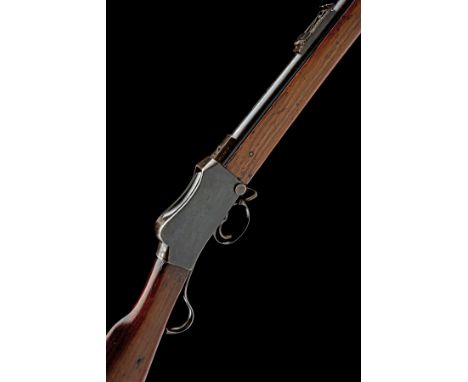 A .577-450 (M/H) Z.A.R. MARTINI-HENRY SERVICE RIFLE SIGNED WESTLEY RICHARDS , serial no. 381, dated for 1896, with reblued 33
