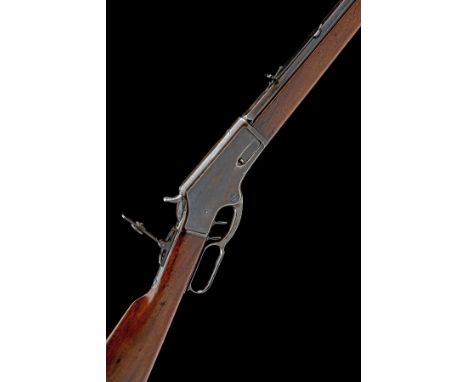 A FINE .32-40 (W&amp;B) MARLIN LIGHTWEIGHT MODEL 1881 SPECIAL ORDER LEVER-ACTION SPORTING RIFLE, serial no. 11655, circa 1889