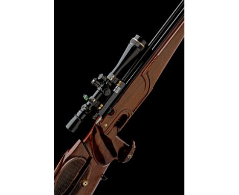 A CASED .177 SPORTSMATCH GC2 CUSTOM PRE-CHARGED PNEUMATIC AIR RIFLE WITH JOHN WELHAM STOCK, serial no. 066, manufactured in 1