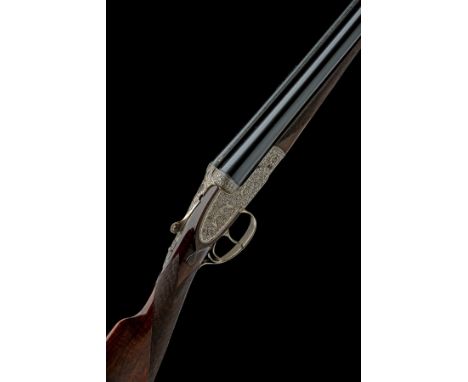 AUG. FRANCOTTE A 12-BORE SIDEPLATED BOXLOCK EJECTOR, serial no. 91094, dated 1974, 27 5/8in. nitro barrels with stippled matt
