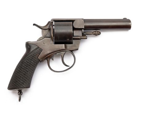 A RARE .50 (BOXER) WEBLEY RIC REVOLVER RETAILED BY J. ROSIER, MELBOURNE, serial no. 12280, circa 1875, with ovoid 4 1/2in. ba