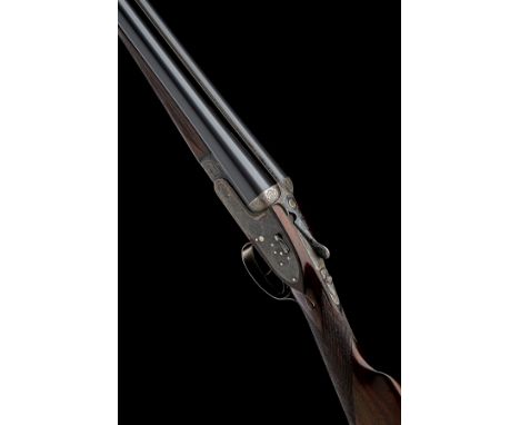 AYA A 12-BORE 'NO.1 MODEL' HAND-DETACHABLE SIDELOCK EJECTOR, serial no. 553636, for 1981, 28in. nitro chopperlump barrels, 2 