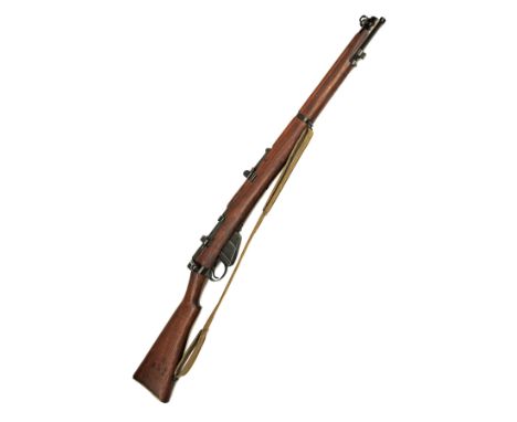 M.A. LITHGOW A POSSIBLY UNISSUED .303 (BRIT.) 'S.M.L.E. III*' BOLT-MAGAZINE SERVICE RIFLE, serial no. F38850, dated 1945, 25i