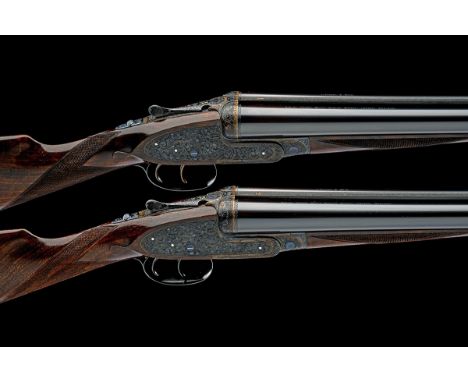J. PURDEY & SONS A PAIR OF 12-BORE SELF-OPENING SIDELOCK EJECTORS, serial no. 27981 / 2, for 1974, 30in. nitro chopperlump ba