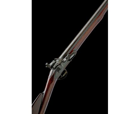 A RARE .750 FLINTLOCK 42IN. BARRELLED MUSKET TO THE HONOURABLE ARTILLERY COMPANY SIGNED WILSON, no visible serial number, lat